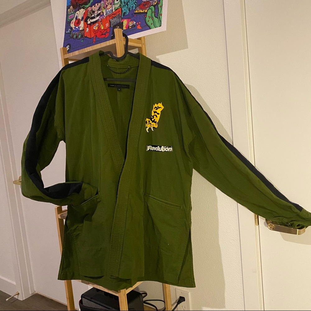 Marc by Marc Jacobs Army Green Jacket/Blazer